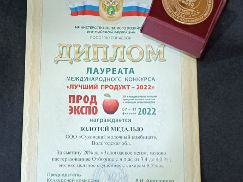 Лучший продукт 2022
