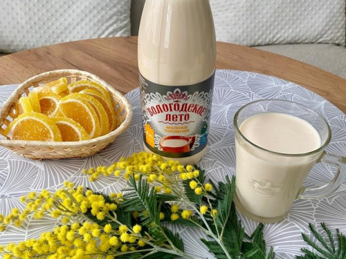Нежное топлёное молоко «Вологодское лето»