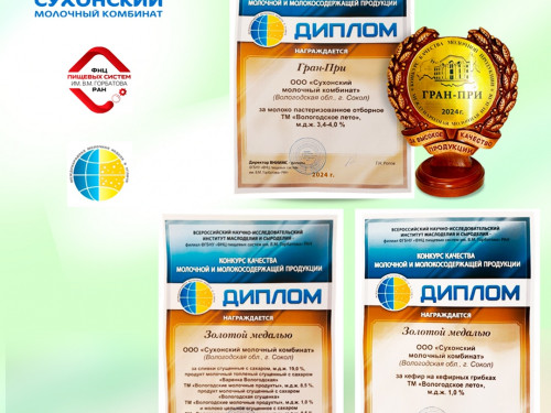 Конкурс качества молочной и молокосодержащей продукции